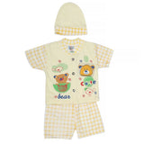 Newborn Unisex Suits 3Pcs - Fawn, Kids, NB Boys Sets And Suits, Chase Value, Chase Value