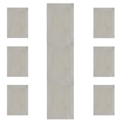 Table Mat with Runner - 7Pcs - Fawn, Home & Lifestyle, Mats, Chase Value, Chase Value