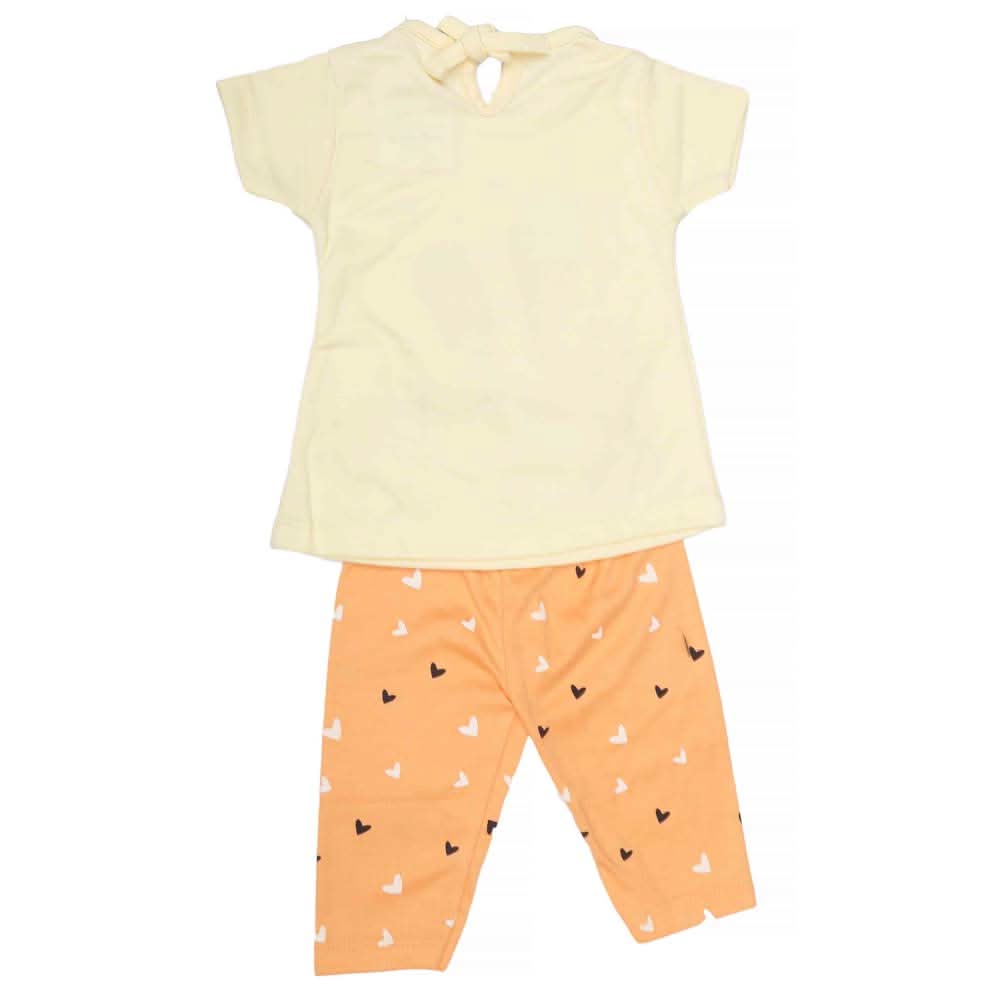 Newborn Girls Suit 2Pcs - Fawn, Kids, NB Girls Sets And Suits, Chase Value, Chase Value