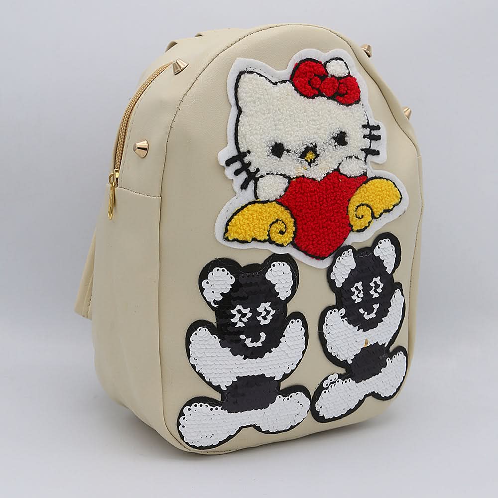 Girls Backpack 7572A - Fawn, Kids, School And Laptop Bags, Chase Value, Chase Value
