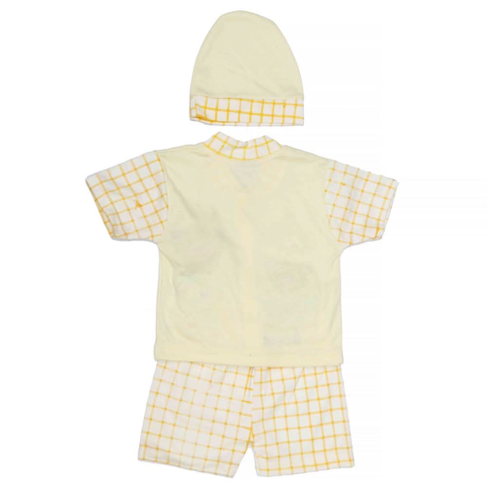 Newborn Unisex Suits 3Pcs - Fawn, Kids, NB Boys Sets And Suits, Chase Value, Chase Value