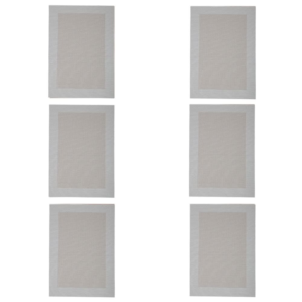 Table Mat - 6Pcs - Fawn, Home & Lifestyle, Mats, Chase Value, Chase Value