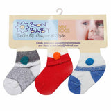 Newborn Socks Pack Of 3 - GG, Newborn Caps, Shoes & Socks, Chase Value, Chase Value