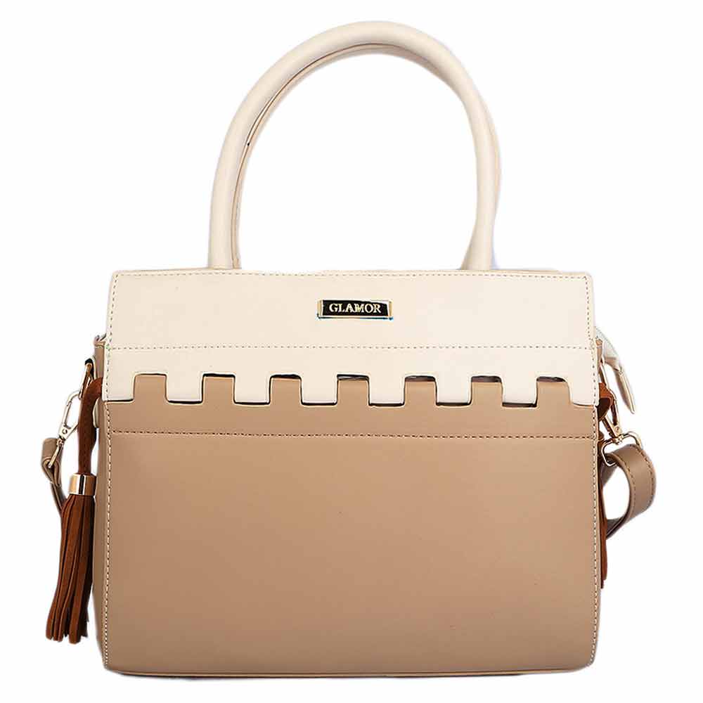 Women`s Handbag G1038 - Khaki, Women, Bags, Chase Value, Chase Value