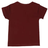Newborn Boys T-Shirt - Maroon, Kids, NB Boys Shirts And T-Shirts, Chase Value, Chase Value