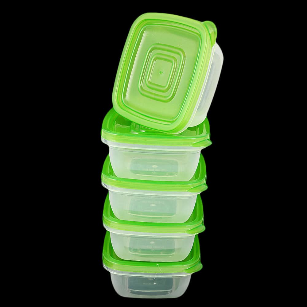Multipurpose Storage Box 5 Pcs - Green, Home & Lifestyle, Storage Boxes, Chase Value, Chase Value