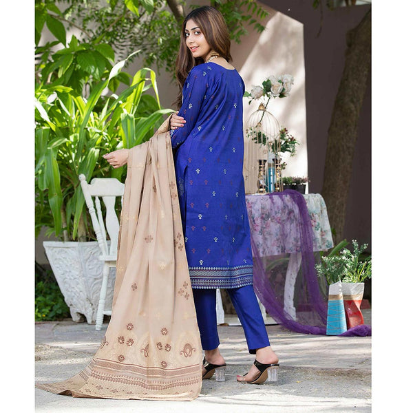 GUL E BAHAR Jacquard Banarsi Lawn 3 Pcs Un-Stitched Suit Vol 1 - 6, Women, 3Pcs Shalwar Suit, Rana Arts, Chase Value