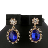 Women's Fancy Earrings - Golden Blue, Jewellery, Chase Value, Chase Value
