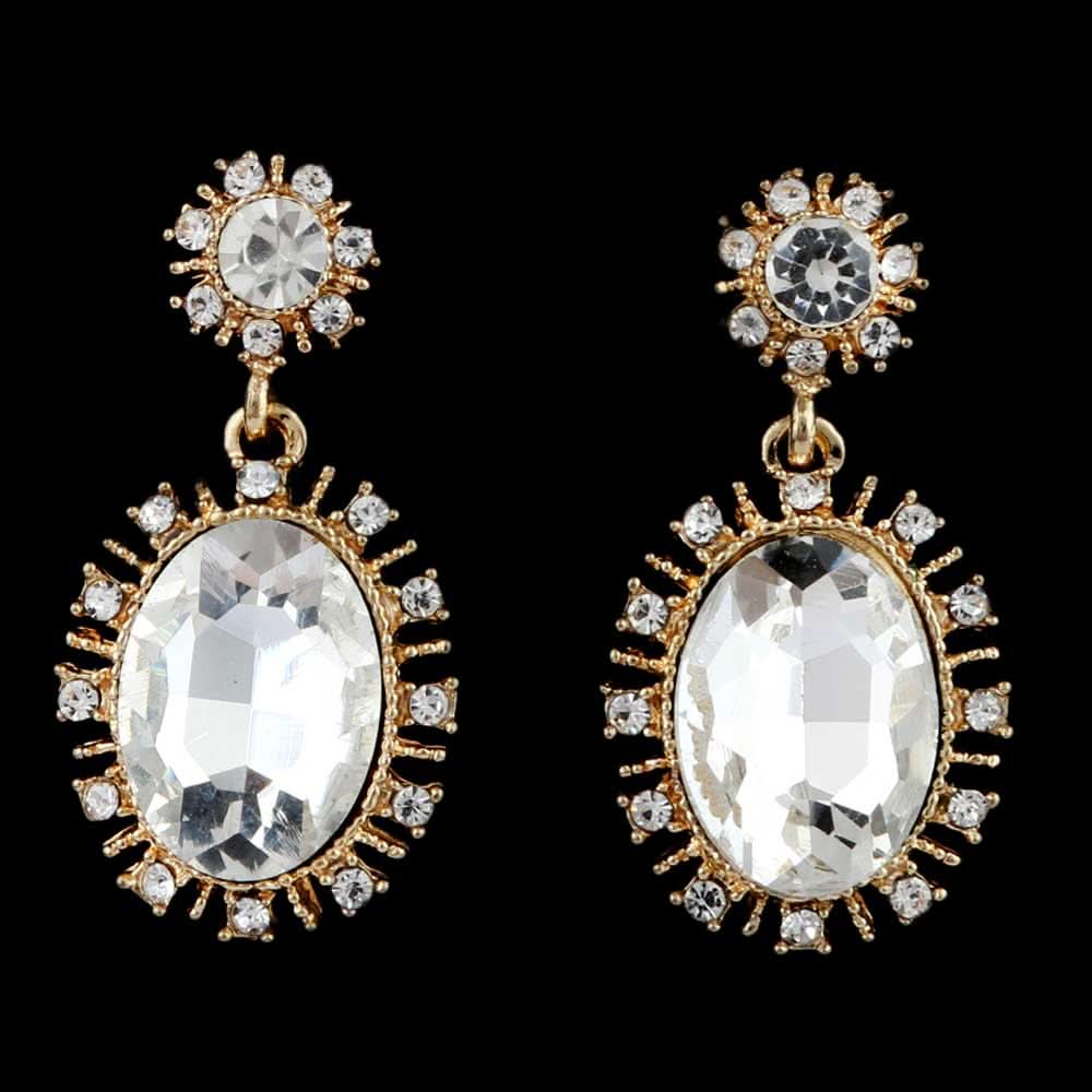 Women's Fancy Earrings - Golden White, Jewellery, Chase Value, Chase Value