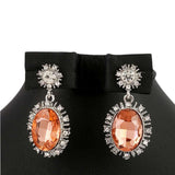 Women's Fancy Earrings - Silver Peach, Jewellery, Chase Value, Chase Value