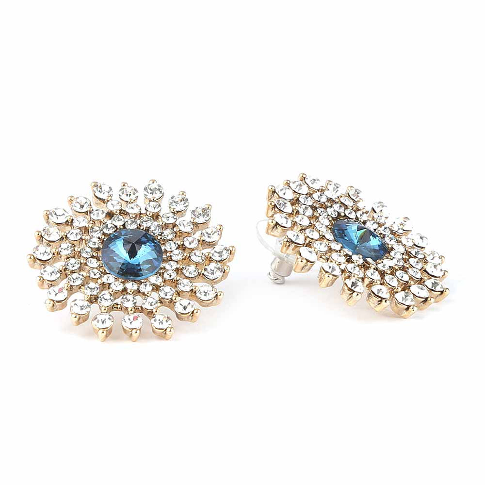 Women's Fancy Ear Tops - Golden, Women, Earrings & Tops, Chase Value, Chase Value