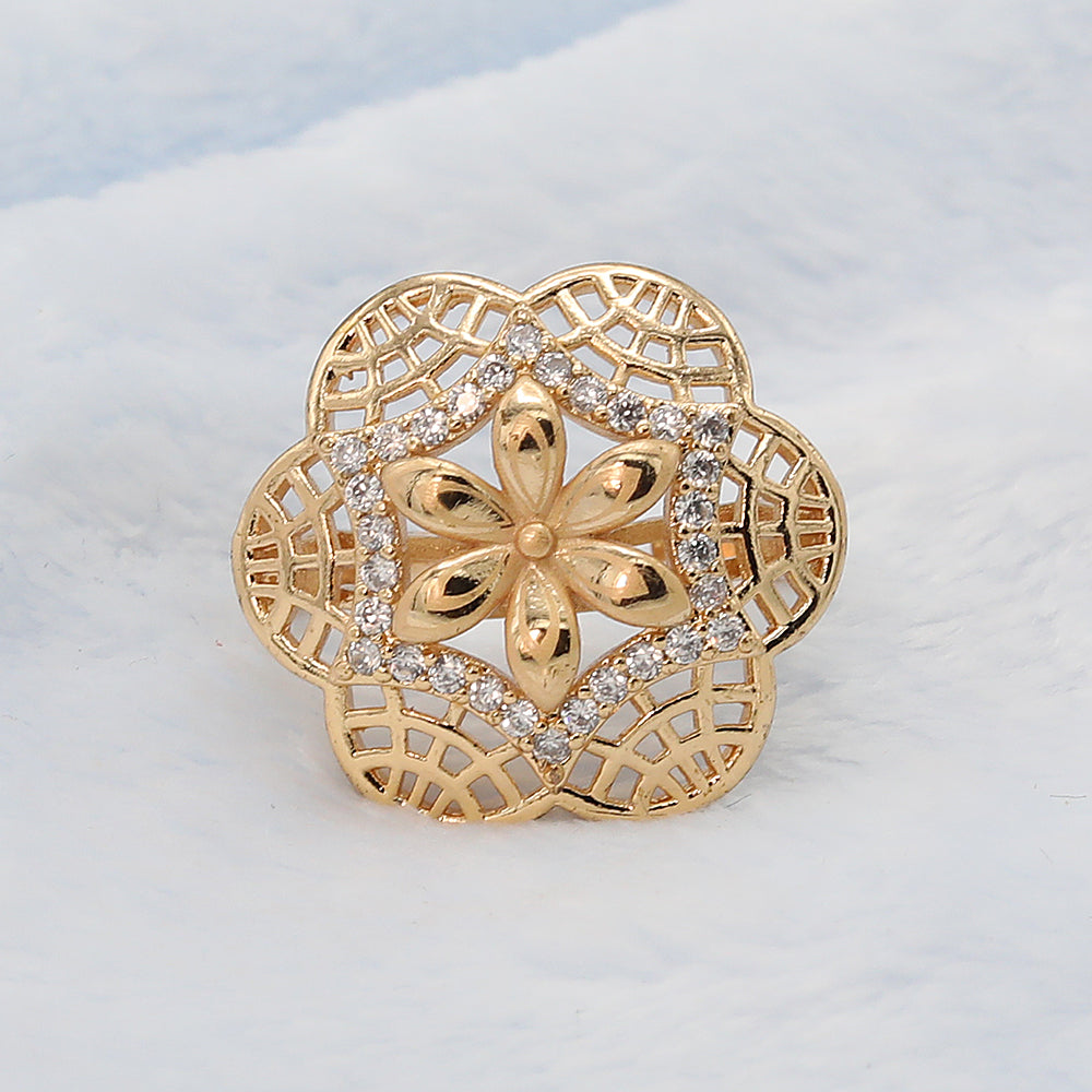 Women's Fancy Ring - Golden, Women, Finger Rings, Chase Value, Chase Value