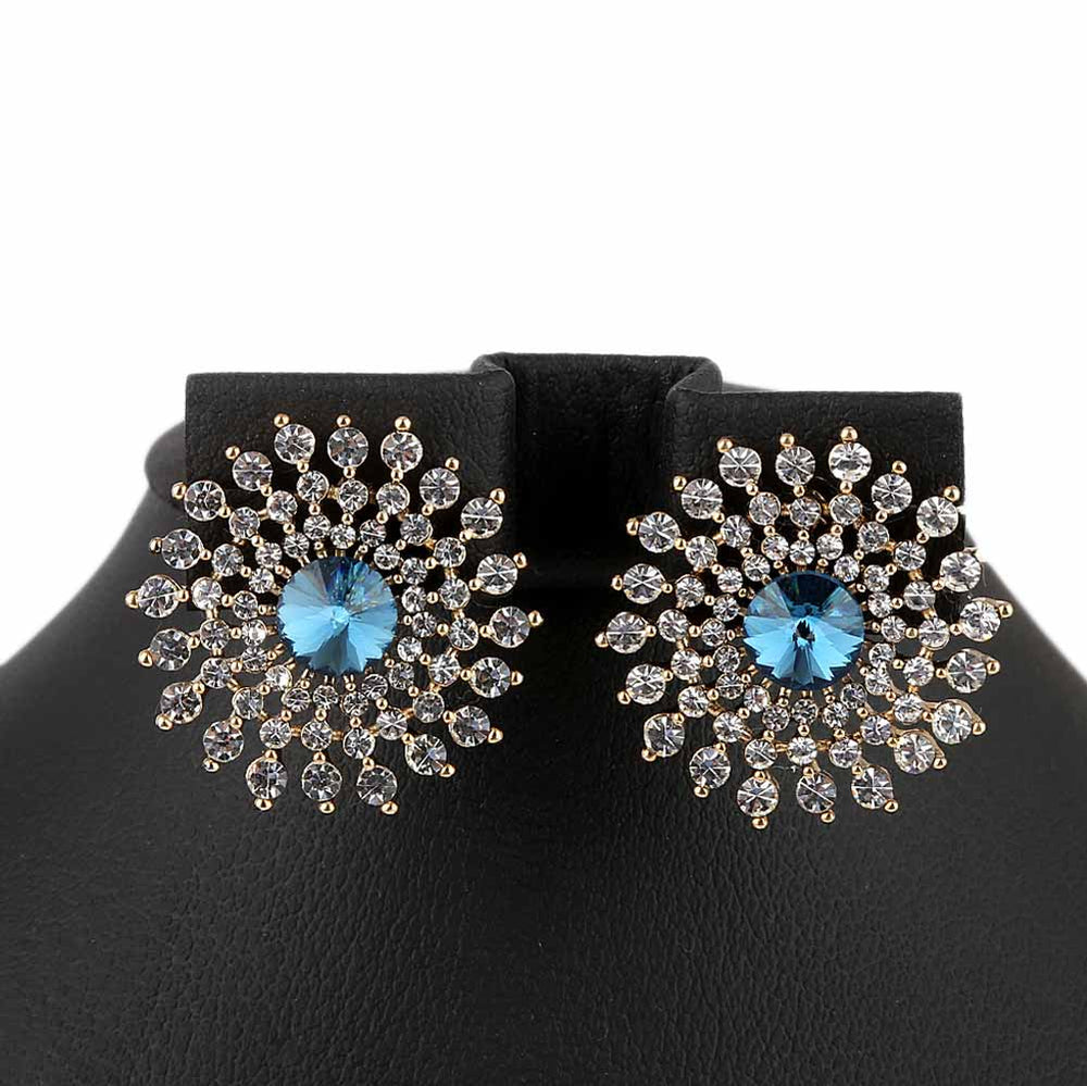 Women's Fancy Ear Tops - Golden, Women, Earrings & Tops, Chase Value, Chase Value