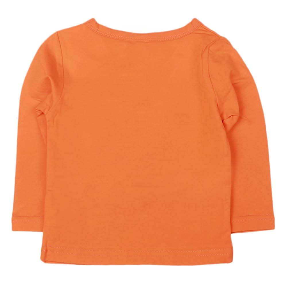 Boys Full Sleeves T-Shirt - Orange, Kids, Boys T-Shirts, Chase Value, Chase Value
