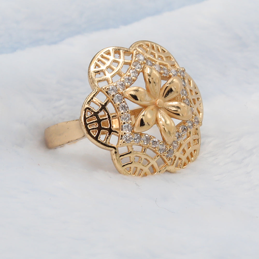 Women's Fancy Ring - Golden, Women, Finger Rings, Chase Value, Chase Value