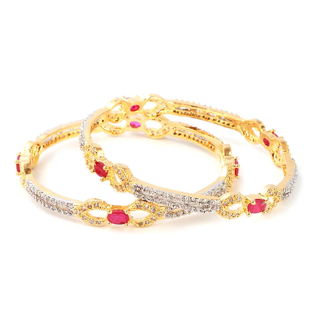 Women's Bangle- Golden, Women, Bangles & Bracelets, Chase Value, Chase Value