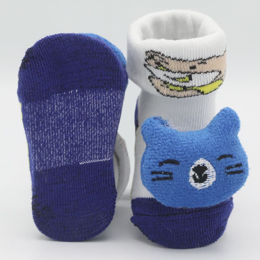 Newborn Booties (RA181) - Navy Blue, Kids, NB Shoes And Socks, Chase Value, Chase Value