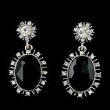 Women's Fancy Earrings - Silver Black, Jewellery, Chase Value, Chase Value