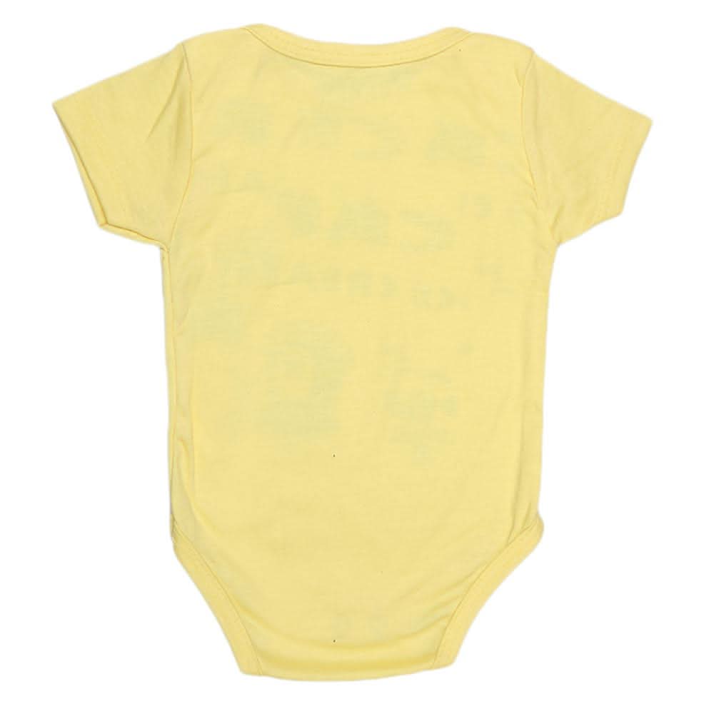 Newborn Girls Romper - Yellow - test-store-for-chase-value