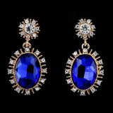 Women's Fancy Earrings - Golden Blue, Jewellery, Chase Value, Chase Value