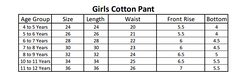 Girls Cotton Printed Pant - White-A, Kids, Girls Pants And Capri, Chase Value, Chase Value