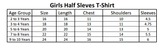 Girls Half Sleeves T-Shirt - Black, Kids, Girls T-Shirts, Chase Value, Chase Value