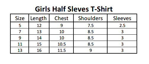 Girls Half Sleeves T-Shirt A08 - Pink, Kids, Girls T-Shirts, Chase Value, Chase Value
