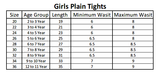Girls Plain Viscose Tights - Pink, Kids, Tights Leggings And Pajama, Chase Value, Chase Value