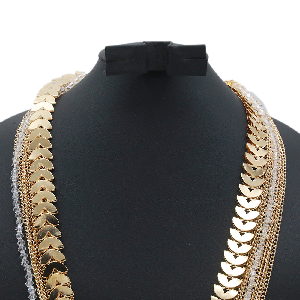 Women's Funky Mala - Gold-Silver, Women Chains & Lockets, Chase Value, Chase Value