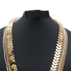Women's Funky Mala - Gold-Silver, Women Chains & Lockets, Chase Value, Chase Value