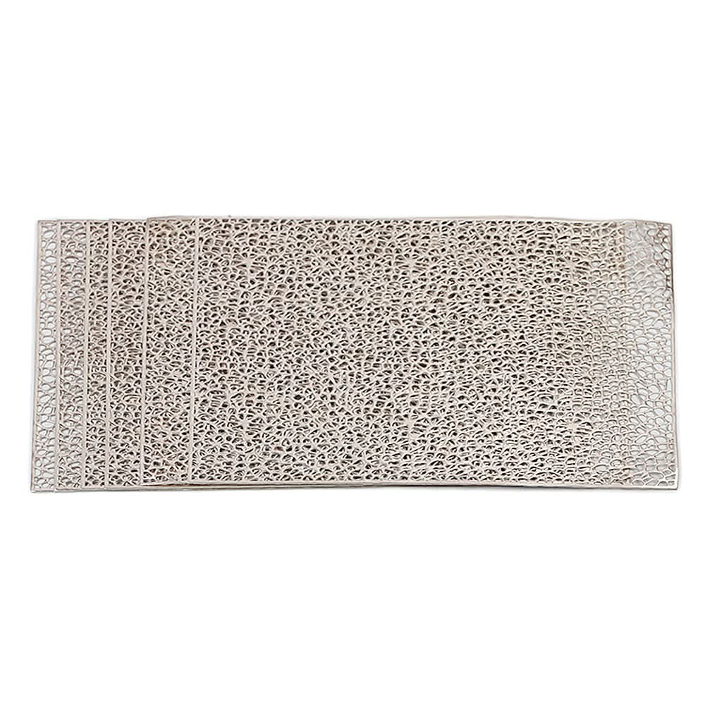 Table Mat Vinyl 6 Pcs Set - G - Golden, Home & Lifestyle, Mats, Chase Value, Chase Value