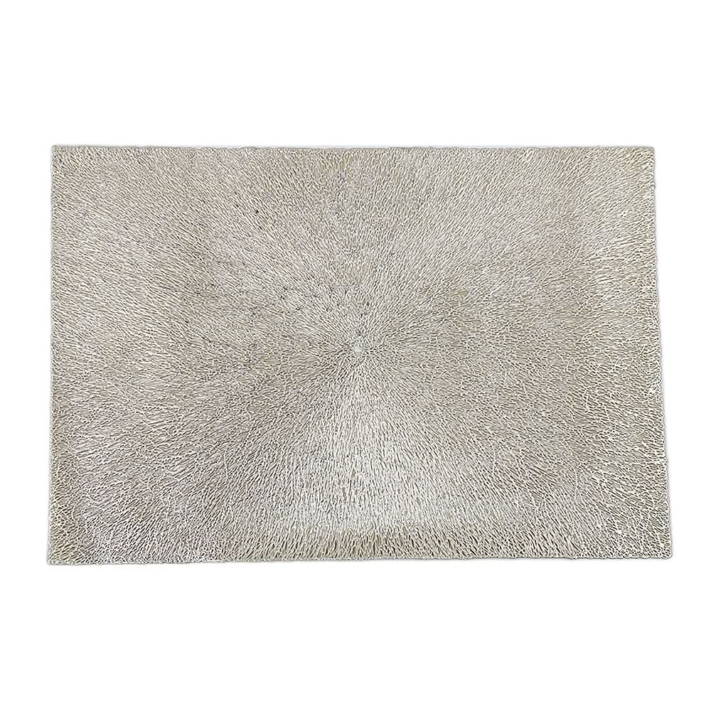Table Mat Vinyl 6 Pcs Set - K - Golden, Home & Lifestyle, Mats, Chase Value, Chase Value