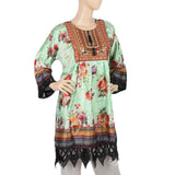 Women's Digital Printed Kurti - Green, Women, Ready Kurtis, Chase Value, Chase Value