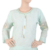 Women's Embroidered Fancy 3Pcs Suit - Green, Women, Shalwar Suits, Chase Value, Chase Value