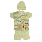 Newborn Boys Suits 3Pcs - Green, Kids, NB Boys Sets And Suits, Chase Value, Chase Value