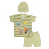 Newborn Boys Suits 3Pcs - Green, Kids, NB Boys Sets And Suits, Chase Value, Chase Value
