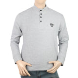 Men's Full Sleeves Fancy Jumper - Grey, Men, Sweater and Sweat Shirts, Chase Value, Chase Value