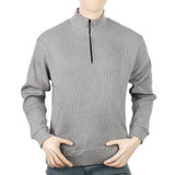 Men's Full Sleeves Fancy Jumper - Grey, Men, Sweater and Sweat Shirts, Chase Value, Chase Value