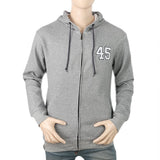 Men's Fleece Zip Jacket - Grey, Men, Jackets and Hoodies, Chase Value, Chase Value