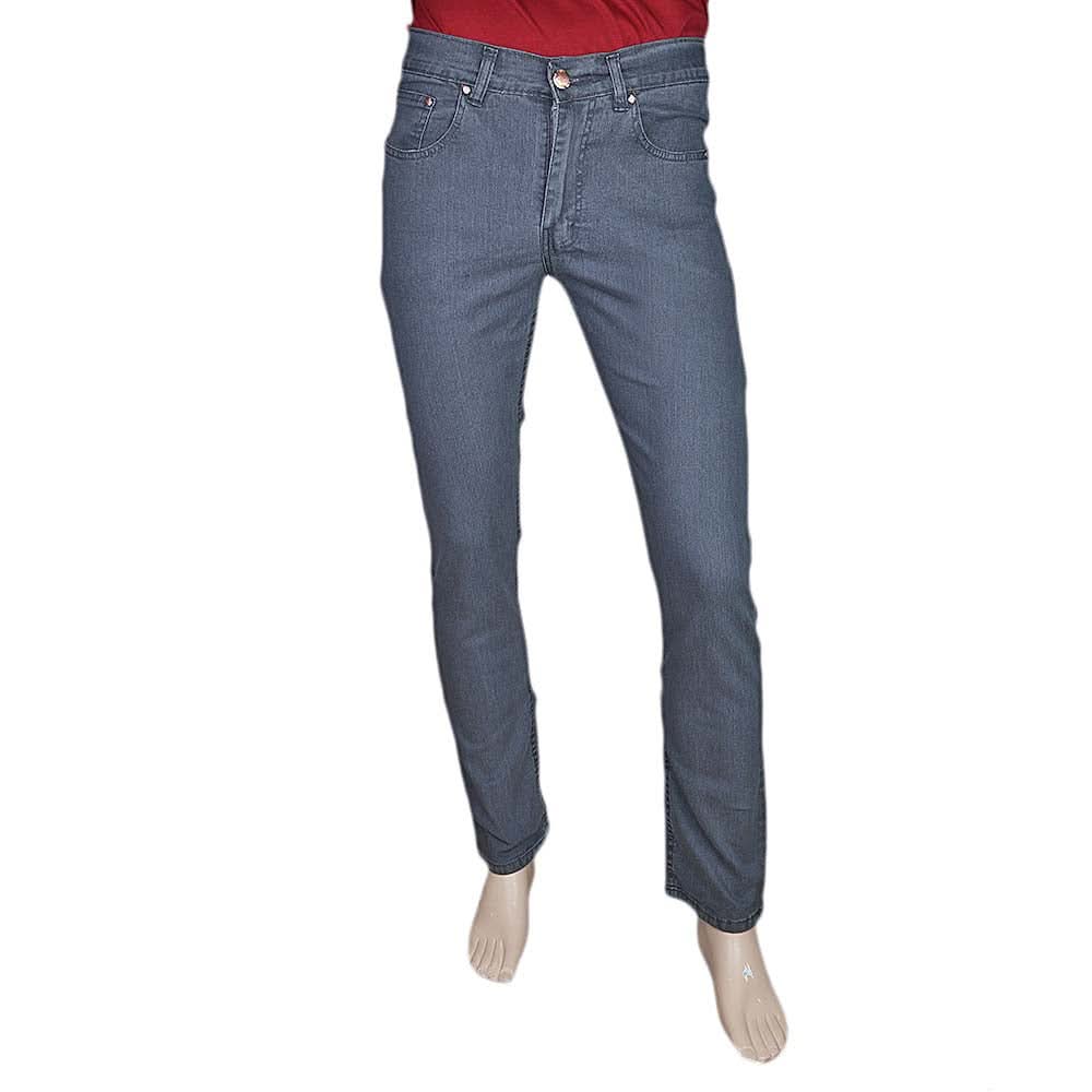 Men's Slim Fit Jeans Pant - Grey, Men, Casual Pants And Jeans, Chase Value, Chase Value