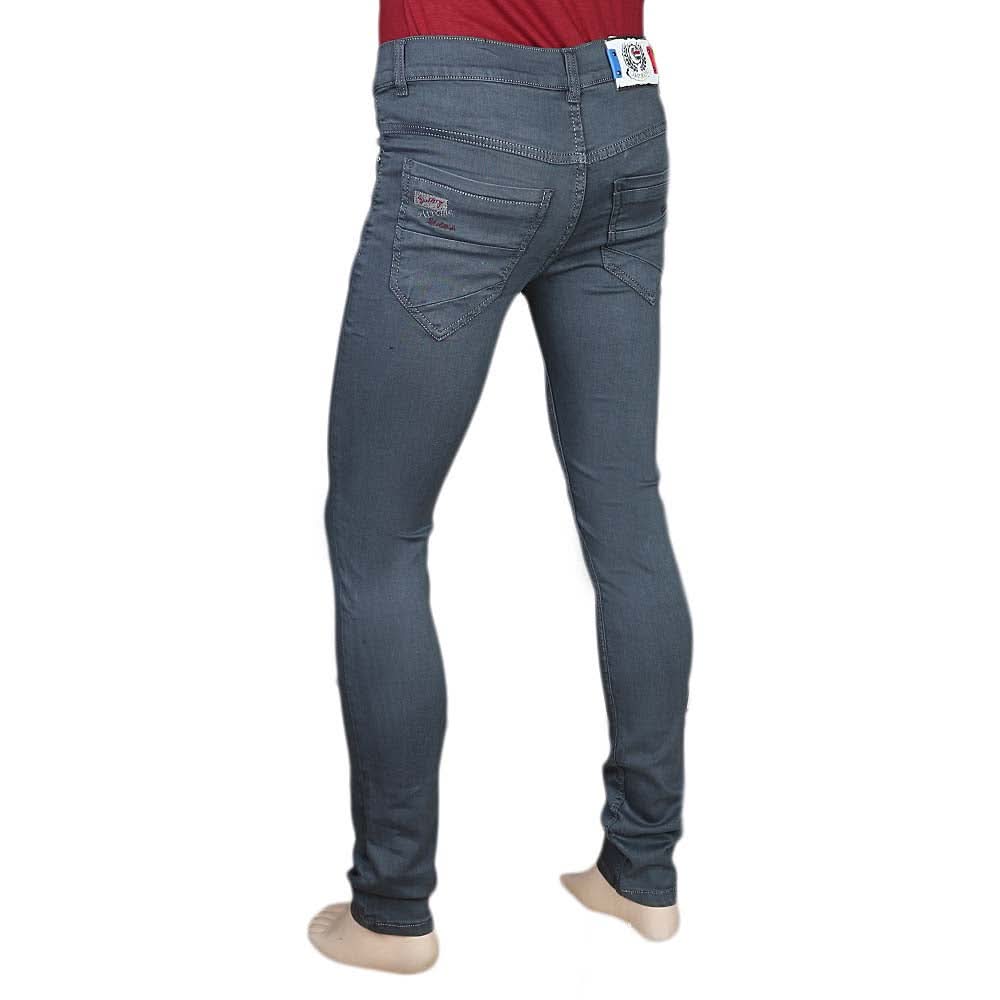 Men's Slim Fit Jeans Pant - Grey, Men, Casual Pants And Jeans, Chase Value, Chase Value