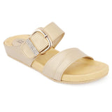 Women's Softy Slipper ( H2 ) - Golden, Women, Slippers, Chase Value, Chase Value