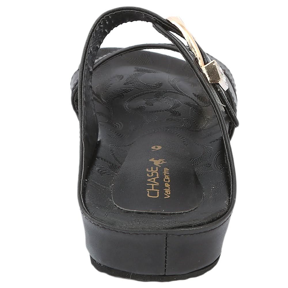 Women's Softy Slipper ( H2 ) - Black, Women, Slippers, Chase Value, Chase Value