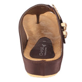 Women's Softy Slipper (H-550) - Brown - test-store-for-chase-value