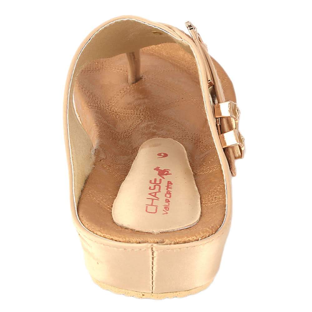 Women's Softy Slipper (H-550) - Fawn, Women, Slippers, Chase Value, Chase Value