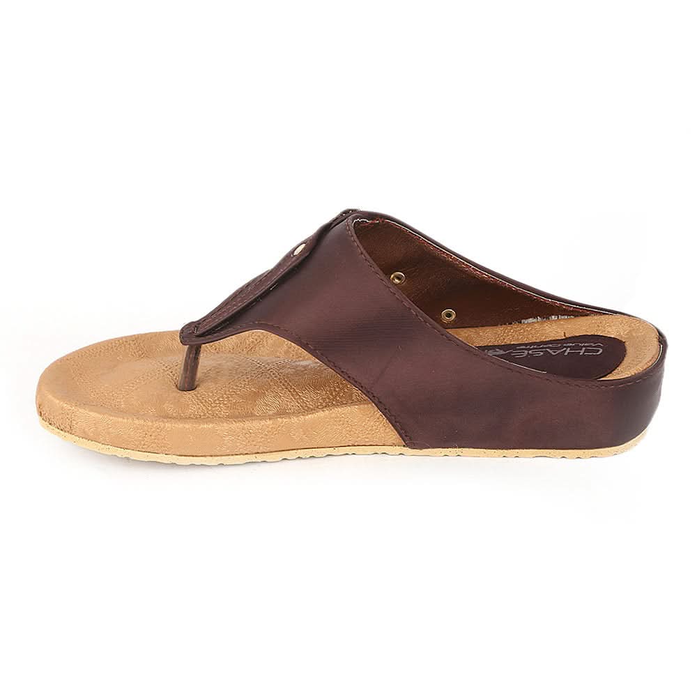 Women's Softy Slipper (H-550) - Brown - test-store-for-chase-value