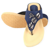 Women's Softy Slipper (H-551) - Blue - test-store-for-chase-value