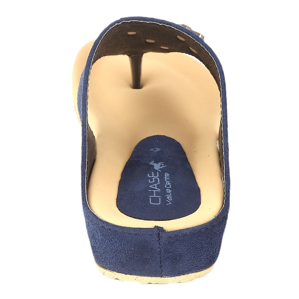 Women's Softy Slipper (H-551) - Blue - test-store-for-chase-value