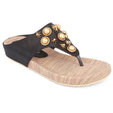 Women's Softy Slipper ( H553 ) - Black, Women, Slippers, Chase Value, Chase Value