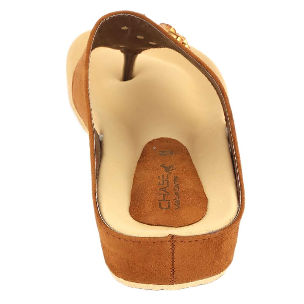 Women's Softy Slipper ( H-551 ) - Mustard, Women, Slippers, Chase Value, Chase Value